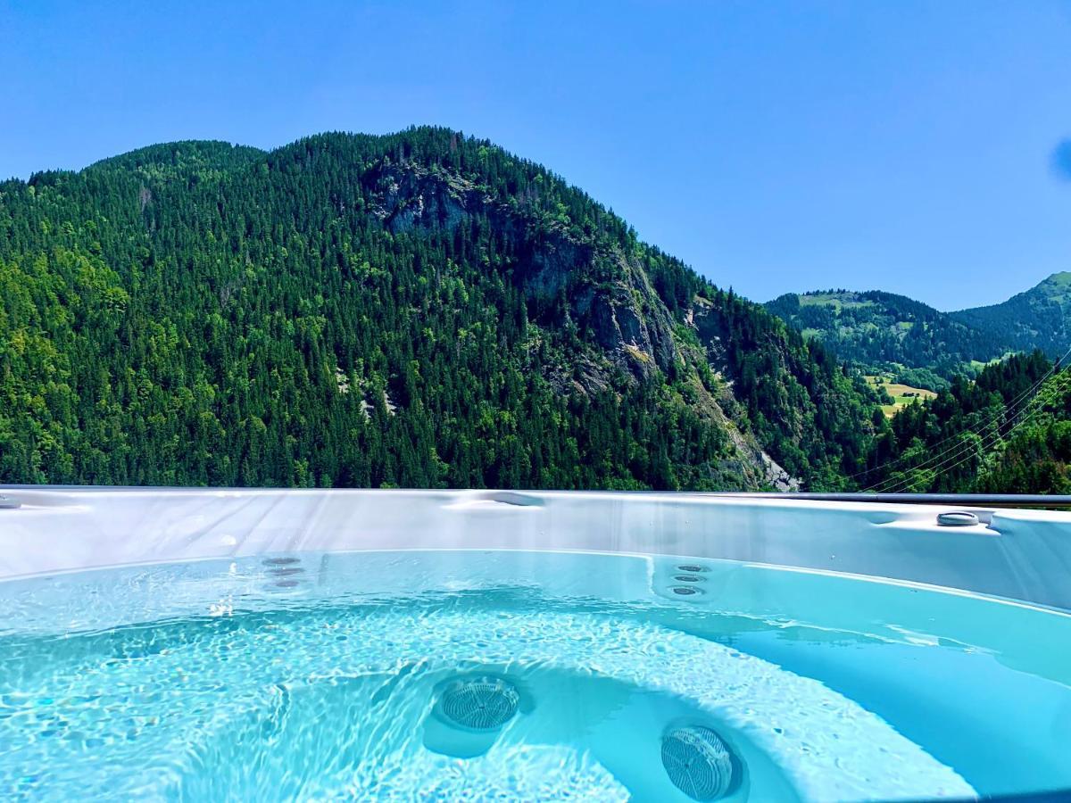 Chalet Du Champel Jacuzzi Saint-Gervais-les-Bains Extérieur photo