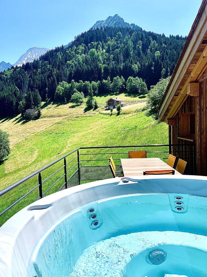 Chalet Du Champel Jacuzzi Saint-Gervais-les-Bains Extérieur photo