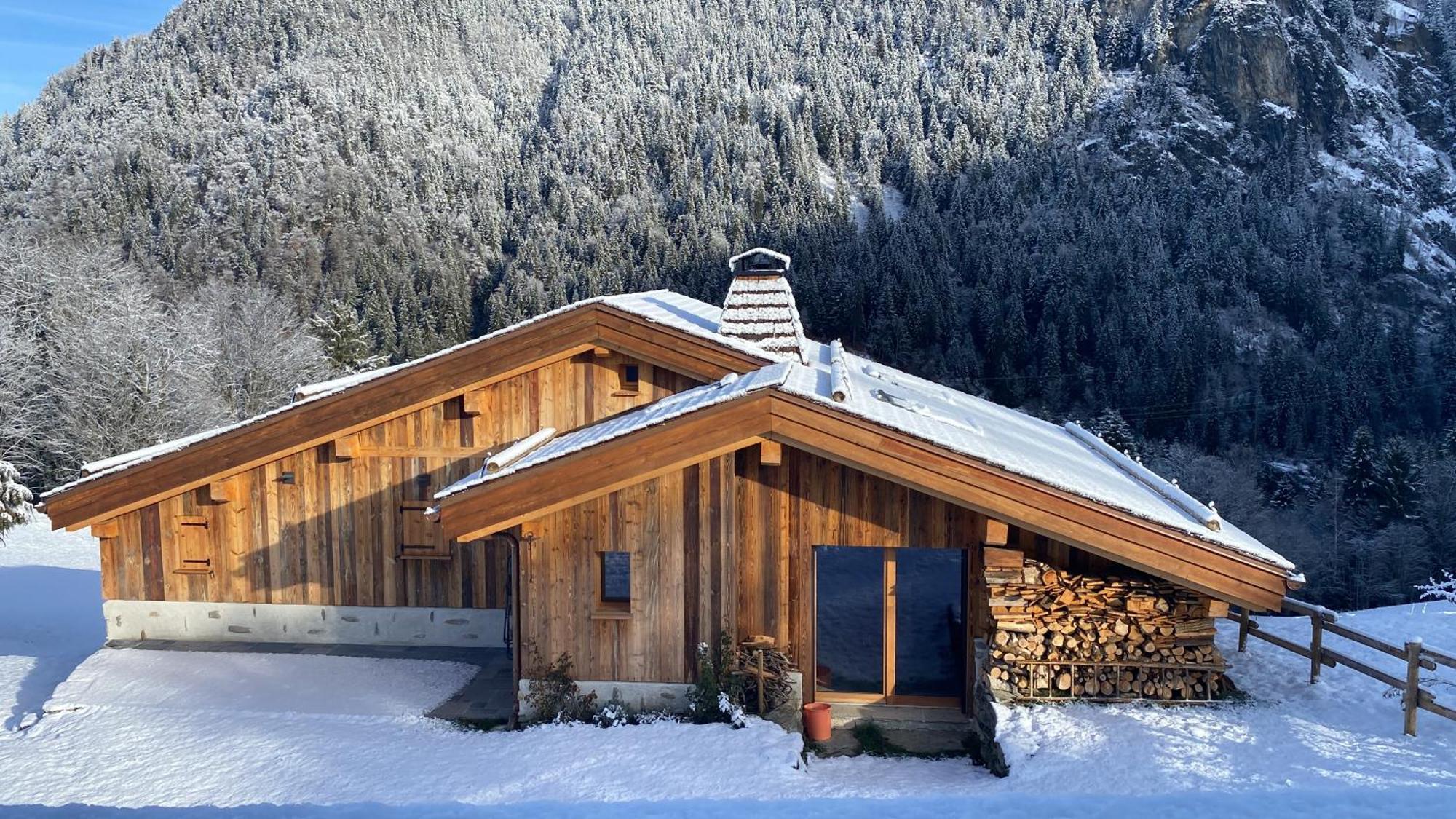 Chalet Du Champel Jacuzzi Saint-Gervais-les-Bains Extérieur photo